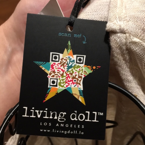 NWT Living Doll semi sheer Tunic❤️ - Picture 8 of 9